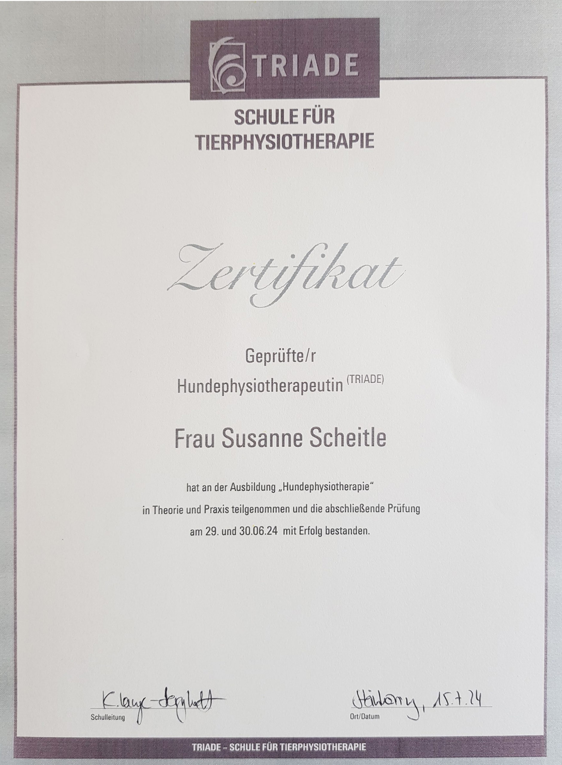 zertifikat-tierphysio-susanne-scheitle